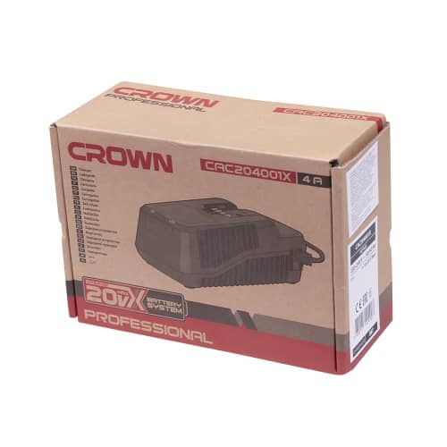 Купить Зарядное устройство CROWN B3 Plus CAC204001X для аккумуляторов 18-20 В Li-Ion по низкой цене