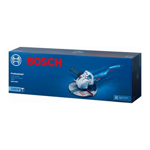 Купить Угловая шлифмашина BOSCH Professional GWS2200-230 RSP 2200 Вт 230 мм по низкой цене