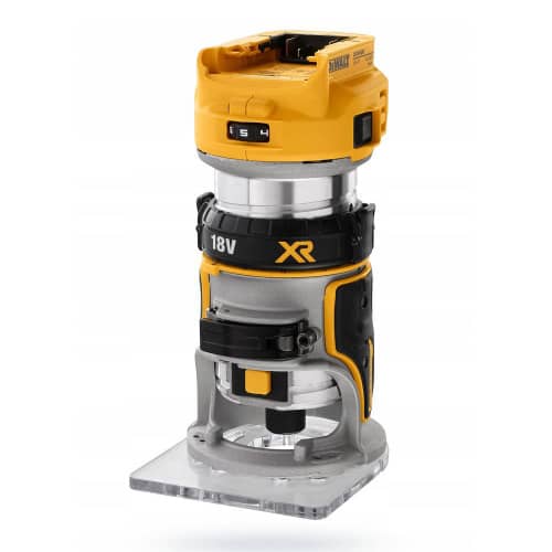 Купить Кромочный фрезер аккумуляторный бесщеточный DeWalt DCW604N 18 В цанга 6/8 мм, без аккумулятора по низкой цене