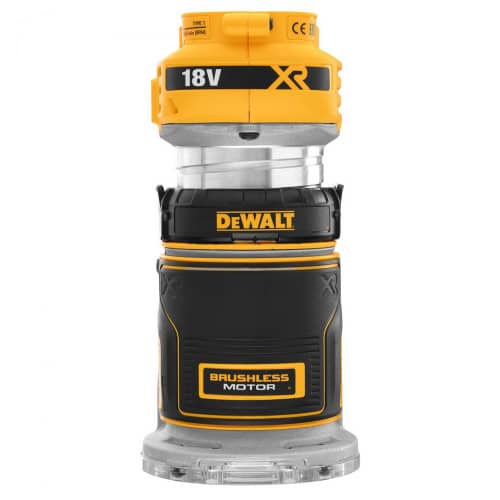 Купить Кромочный фрезер аккумуляторный бесщеточный DeWalt DCW604N 18 В цанга 6/8 мм, без аккумулятора по низкой цене