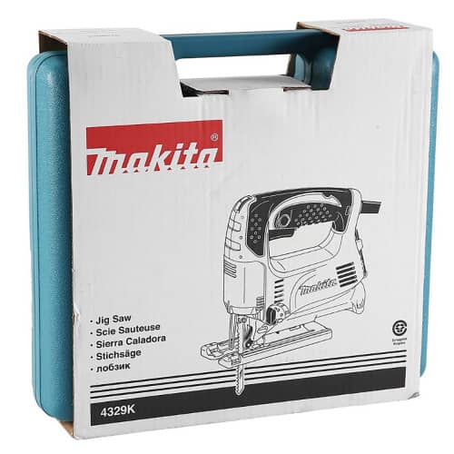 Купить Электролобзик Makita 4329K 450 Вт пропил 65 мм по низкой цене