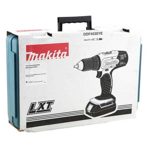 Купить Шуруповерт аккумуляторный Makita DDF453SYE 2х1,5 Ач Li-Ion 18 В по низкой цене