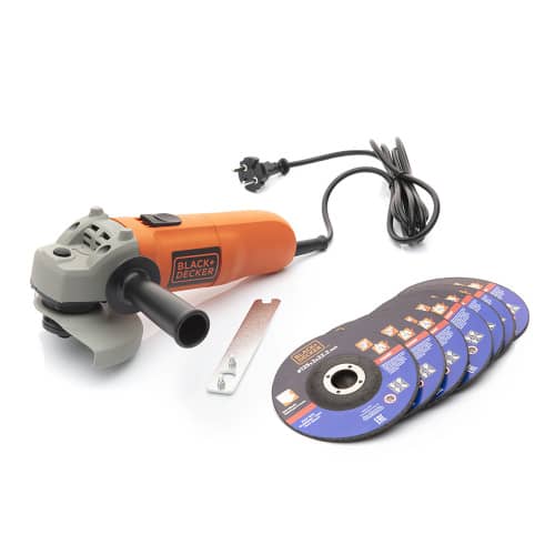 Купить Угловая шлифмашина Black&Decker G915-RU 900 Вт 125 мм по низкой цене