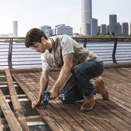 Купить Шуруповерт аккумуляторный ударный бесщеточный BOSCH Professional GSB 18V-50 PRO-MIX Li-Ion 18 В, без аккумулятора по низкой цене