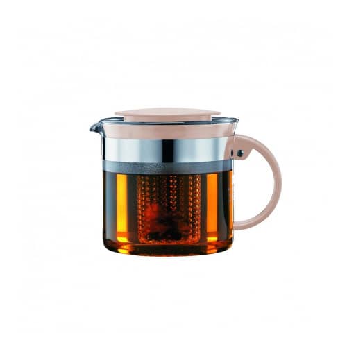 Купить Чайник заварочный с фильтром Bodum Bistro Nouveau , 1л, цвет песочный по низкой цене