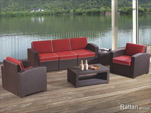 Купить Комплект плетеной мебели B:Rattan Premium  5 по низкой цене