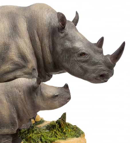 Купить Статуэтка Veronese Носорог с детенышем WS-771 по низкой цене