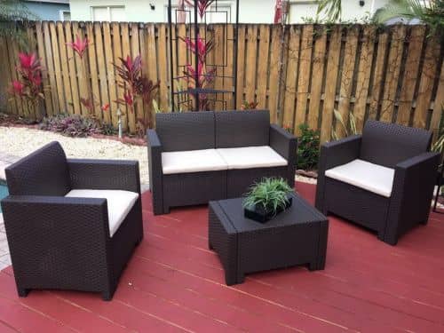 Купить Комплект плетеной мебели B:Rattan Nebraska 2 Set по низкой цене