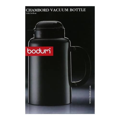 Купить Термокувшин Bodum Chambord, 1л, цвет черный по низкой цене