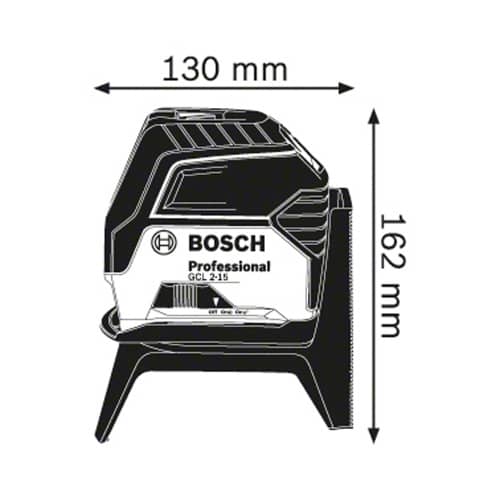 Купить Лазерный нивелир BOSCH Professional GCL 2-15 15 м по низкой цене