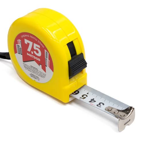 Купить Рулетка 7,5 м х 25 мм по низкой цене