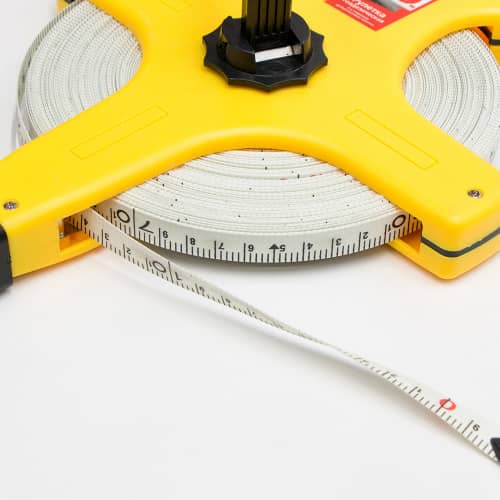 Купить Рулетка геодезическая 50 м фиберглассовое 2 стороннее полотно по низкой цене