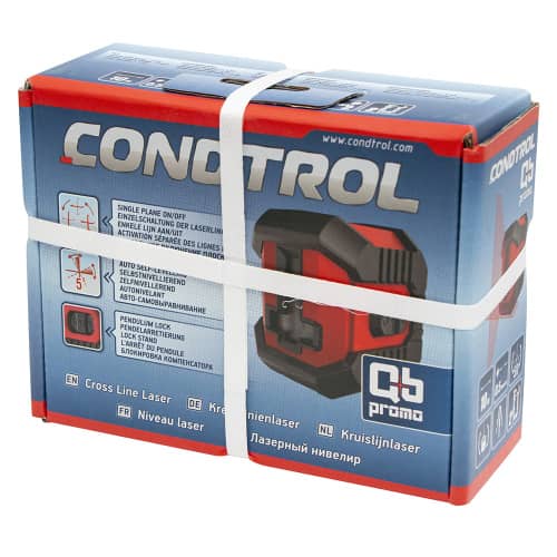 Купить Лазерный нивелир CONDTROL QB Promo, 10 м по низкой цене