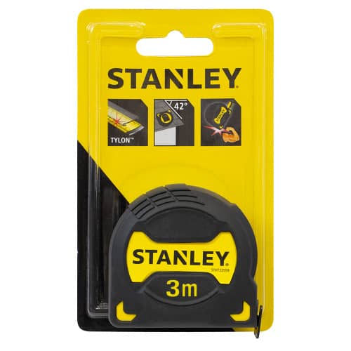 Купить Рулетка STANLEY grip tape 3 м х 19 мм по низкой цене