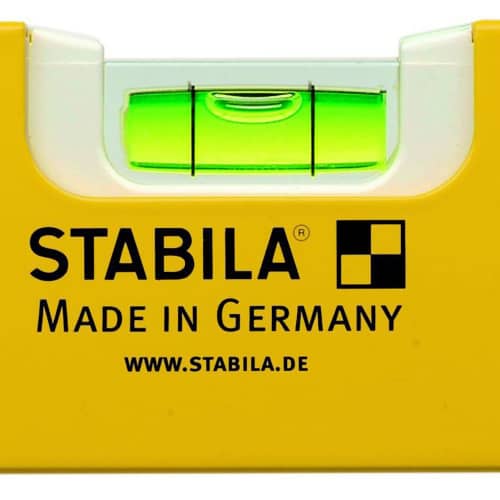 Купить Уровень строительный профи торпедо 22 см Stabila 2 глазка по низкой цене