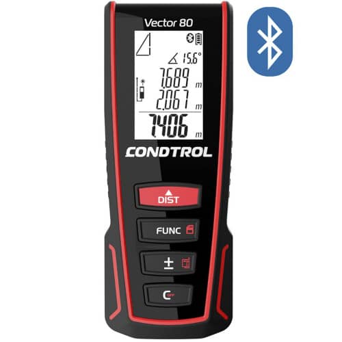 Купить Лазерный дальномер CONDTROL Vector 80 до 80 м по низкой цене