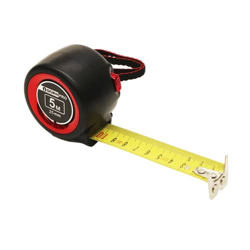 Купить Рулетка с автостопом DORN PRO магнитная 5 м х 25 мм нейлоновое покрытие по низкой цене