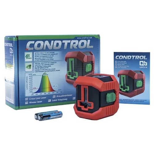 Купить Лазерный нивелир CONDTROL QB Green 20 м по низкой цене