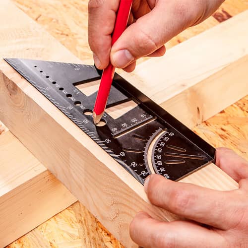 Купить Угольник алюминиевый 3D «японский» NEO Tools 72х155х215х62 мм по низкой цене