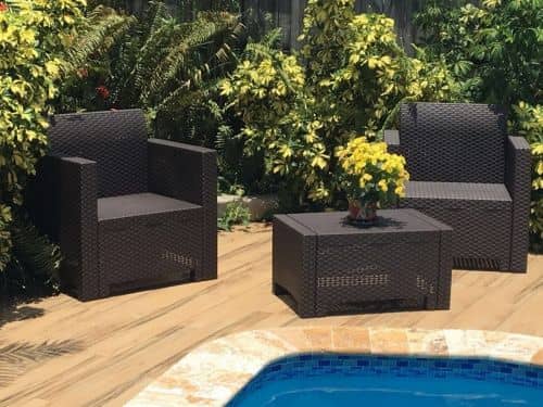Купить Комплект плетеной мебели B:Rattan Nebraska Terrace по низкой цене
