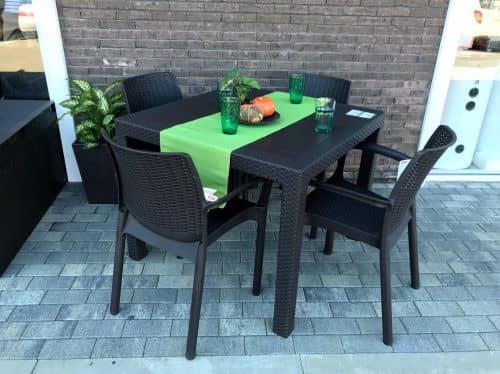 Купить Комплект плетеной мебели Keter Melody Quartet по низкой цене