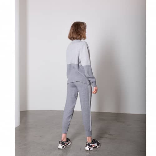 Купить Костюм Lara FF01576ABSU серый по низкой цене