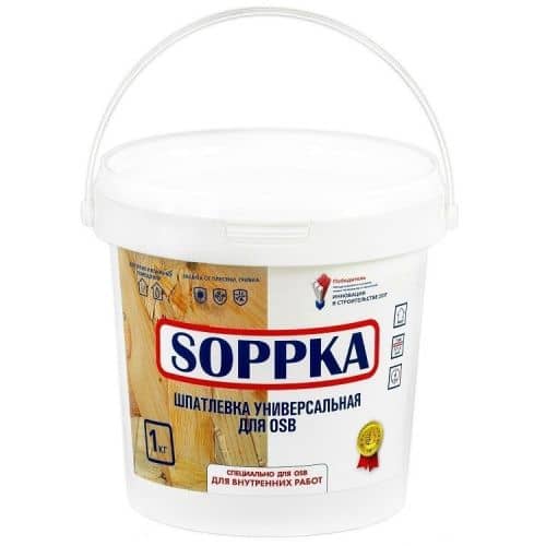 Купить Шпатлевка Soppka для OSB универсальная 1 кг по низкой цене