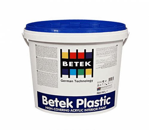 Купить Краска Betek Plastic 15 л по низкой цене
