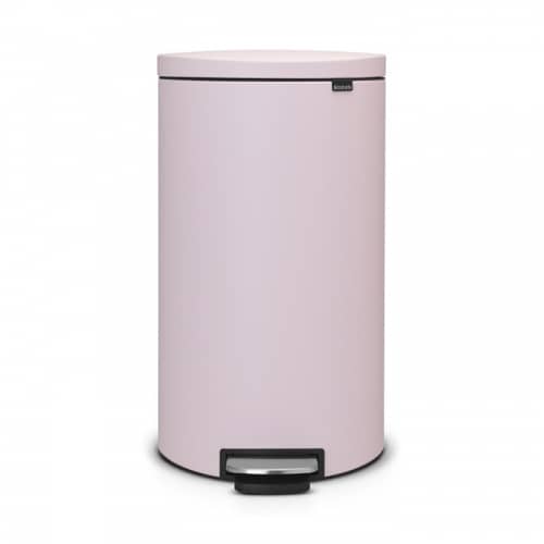 Купить Бак Brabantia FlatBack+ мусорный, минерально-розовый, 30 л по низкой цене