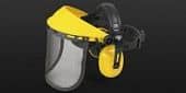 Купить Наушники Husqvarna с маской защитные по низкой цене