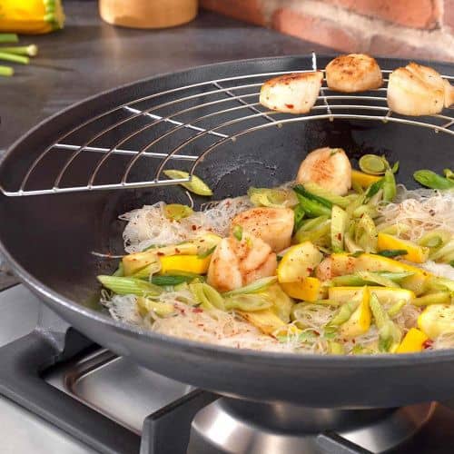 Купить Вок STAUB с крышкой, диаметр 37 см по низкой цене