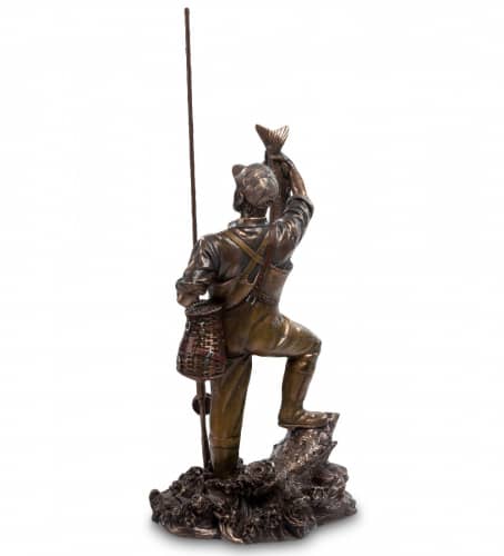 Купить Статуэтка Veronese Рыболов WS-435 по низкой цене