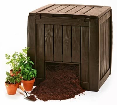 Купить Компостер Keter DECO COMPOSTER WITH Base  340 л по низкой цене