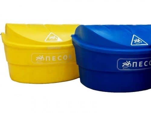 Купить Контейнер BOXSAND для пескосоляной смеси, песка, реагентов, 150 л по низкой цене