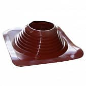 Купить Проход Master Roof кровли для дымохода прямой красный D200-300 мм по низкой цене