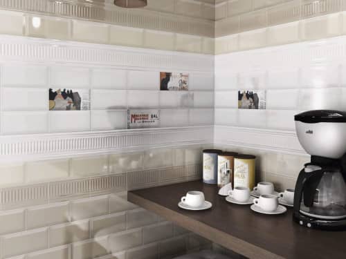 Купить Плитка Kerama Marazzi Бланше 19042 грань 20х9.9 см по низкой цене