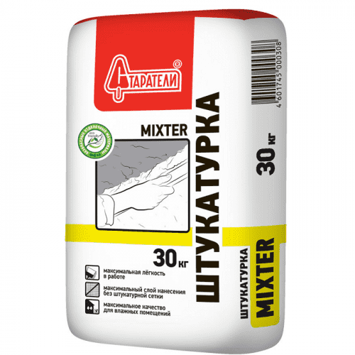 Купить Штукатурка Старатели Mixter 30 кг по низкой цене
