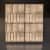3D панель стеновая Relieffo Stained Glass (Дуб) Д028Д 600х600х30 мм
