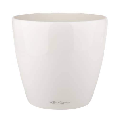 Купить Кашпо Lechuza Classico white high gloss 28x26 см по низкой цене