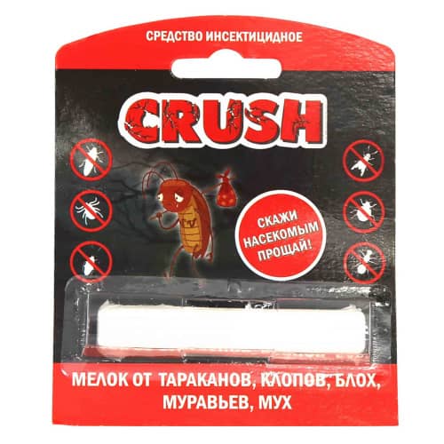 Купить Мелок от тараканов, муравьев, блох, клопов CRUSH по низкой цене
