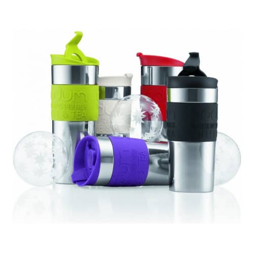 Купить Термокружка дорожная Bodum Travel (clip), 0.35л, цвет черный по низкой цене