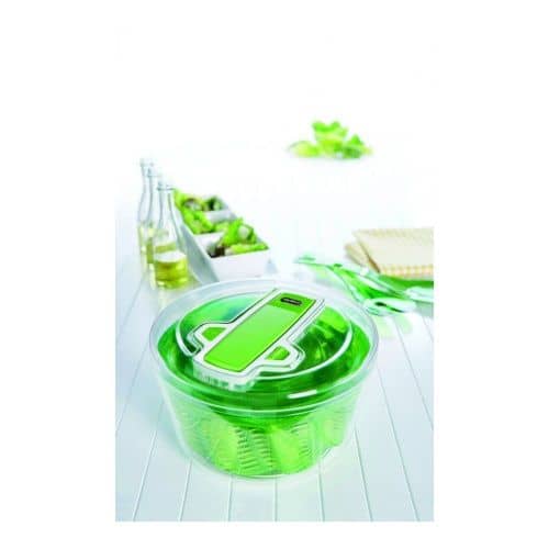 Купить Центрифуга Zyliss Swift Dry для сушки салата, зеленая по низкой цене