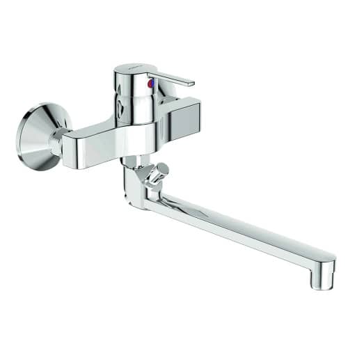 Купить Смеситель для ванны VIDIMA Technik с длинным изливом по низкой цене