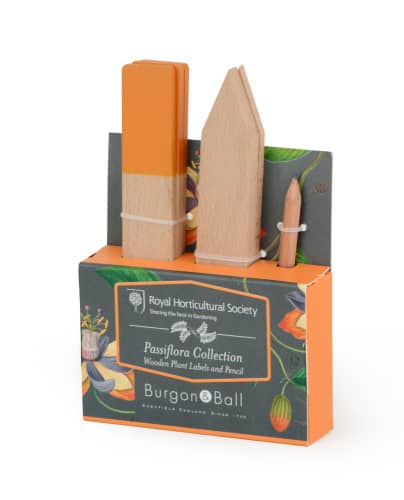 Купить Маркеры-таблички Burgon & Ball Passiflora для растений, с карандашом по низкой цене