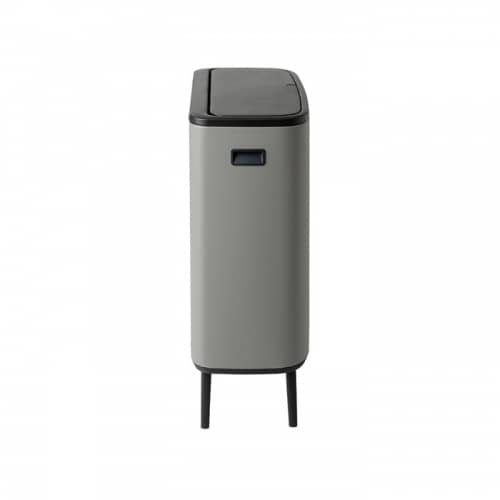 Купить Бак Brabantia Touch Bin Bo Hi мусорный, минерально-серый, 60 л по низкой цене