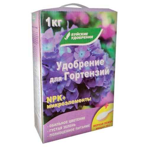 Купить Удобрение для Гортензий в коробке 1 кг по низкой цене