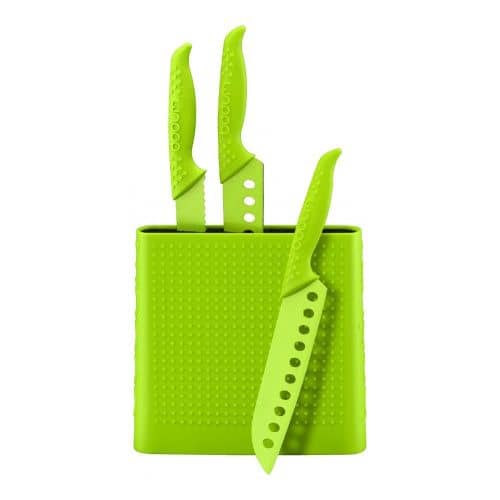 Купить Подставка для ножей BODUM Bistro, цвет зеленый по низкой цене