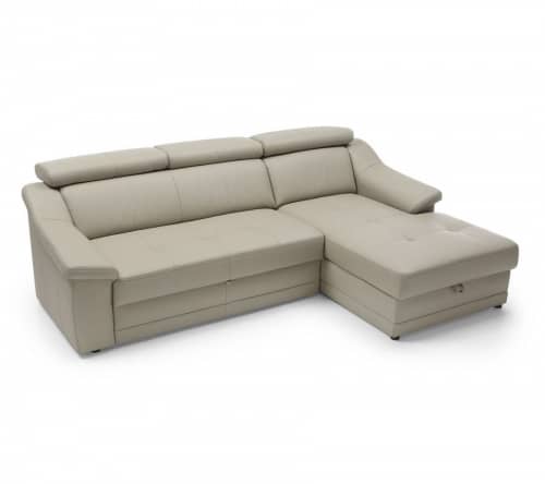 Купить Диван Gala Collezione Alba угловой в коже по низкой цене