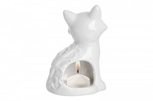 Купить Подсвечник Elan Gallery Лиса белый по низкой цене
