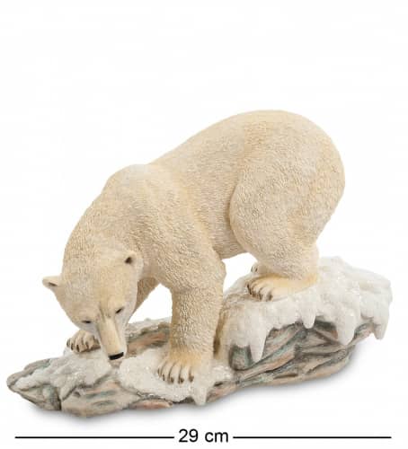 Купить Статуэтка Veronese Белый медведь WS-705 по низкой цене
